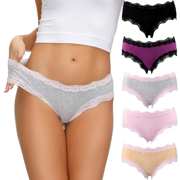 5pcs Women Panties